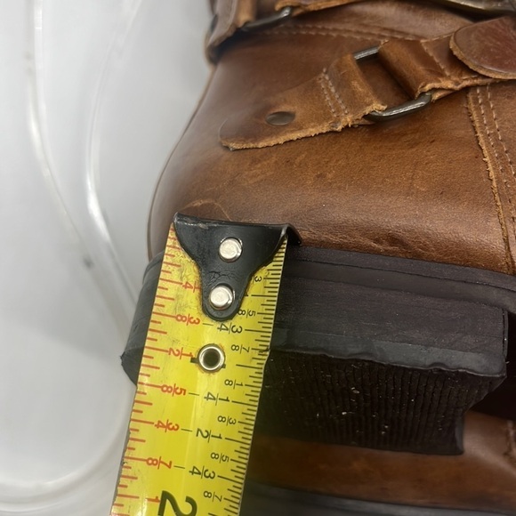 Mattise Britain Brown Talk Leather Riding Boots size 8 Wide Calf TB4049A - Picture 14 of 14